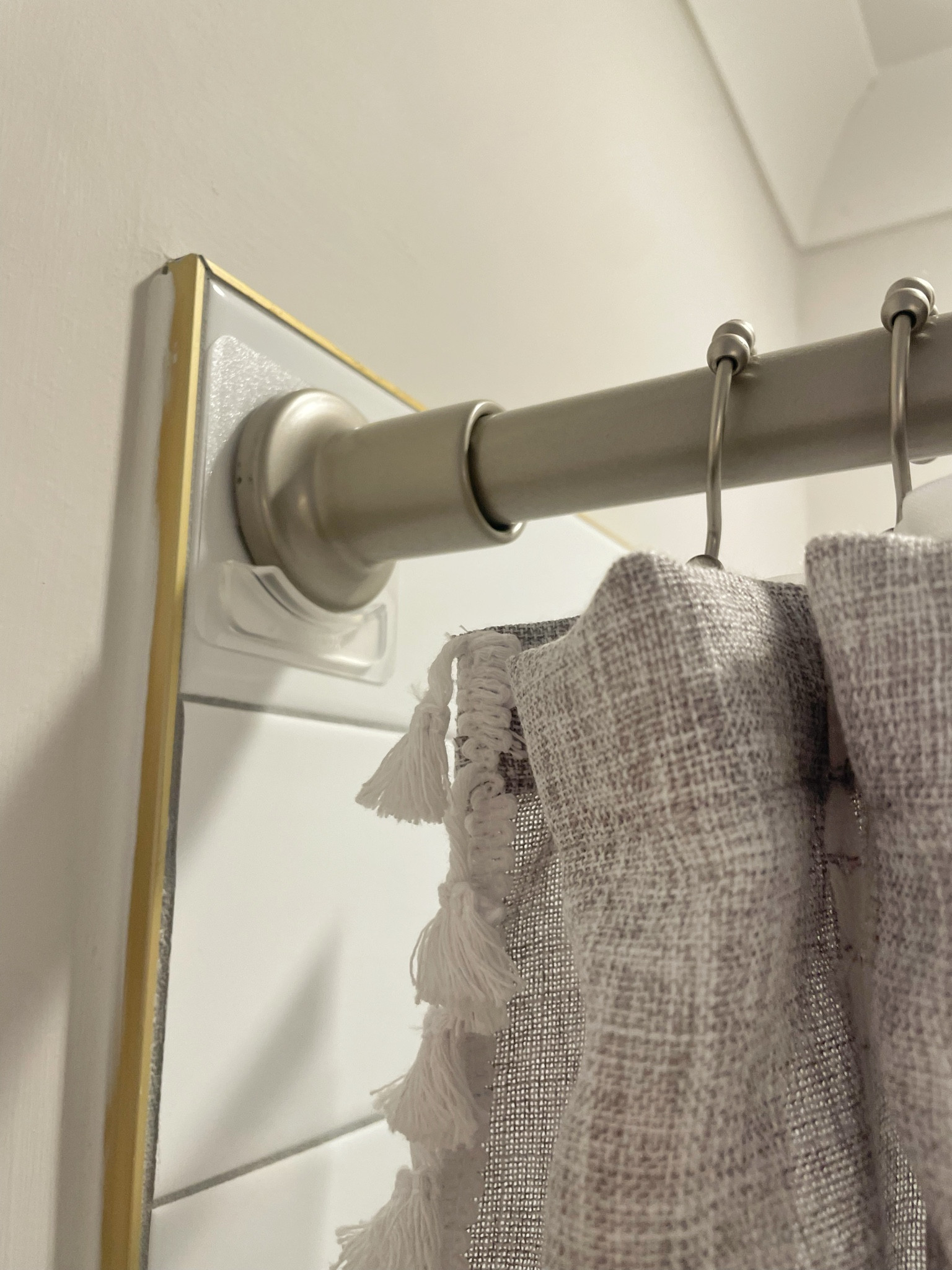 My favorite way to make sure tension shower rods stay in place! These little stickers are discreet and allow for additional support. 

#LTKHome