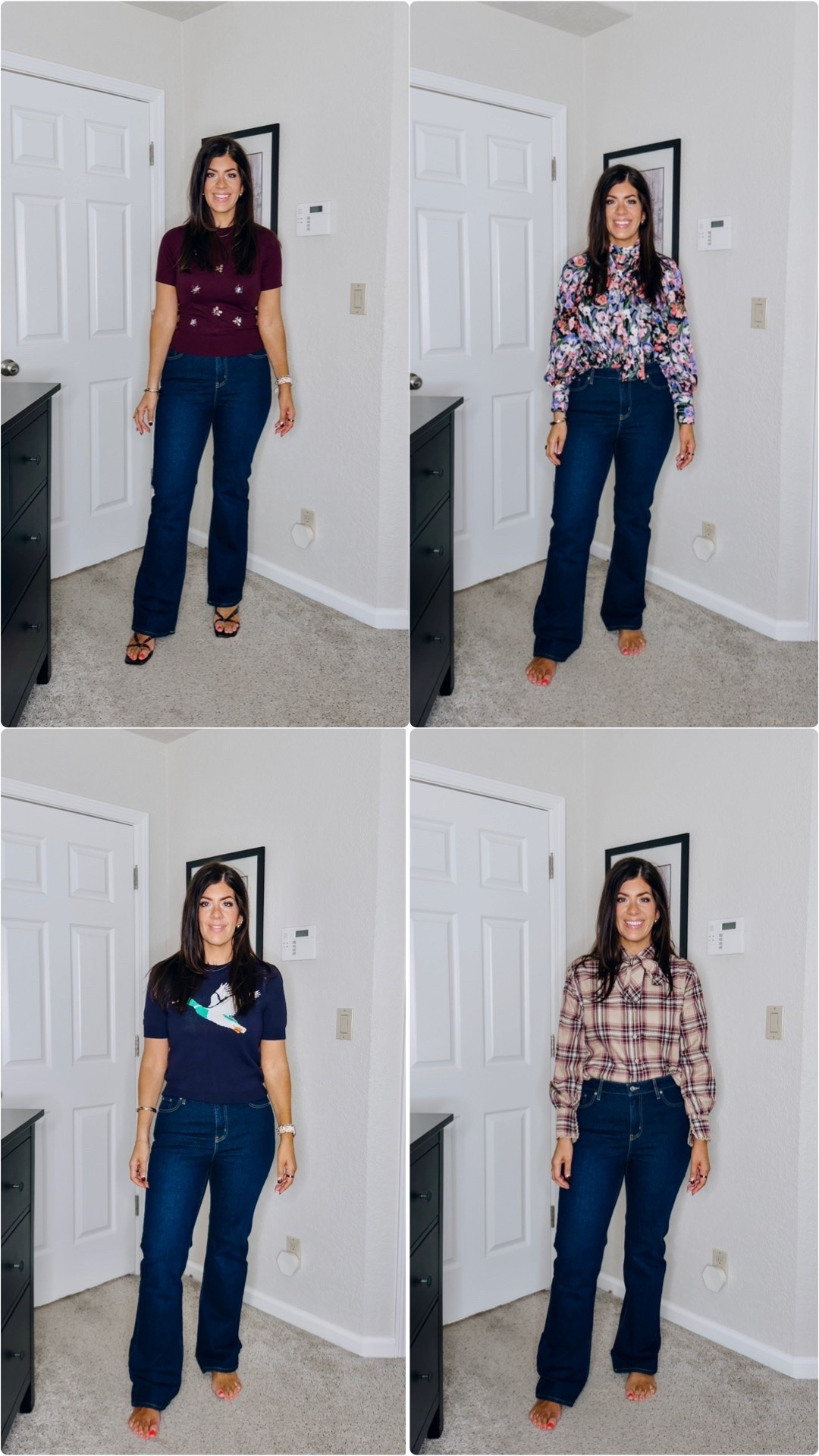 Fall under $50 try on
In a medium in all sweaters
Jeans-8 

@walmart #walmartpartner

#LTKTall #LTKMidsize #LTKOver40