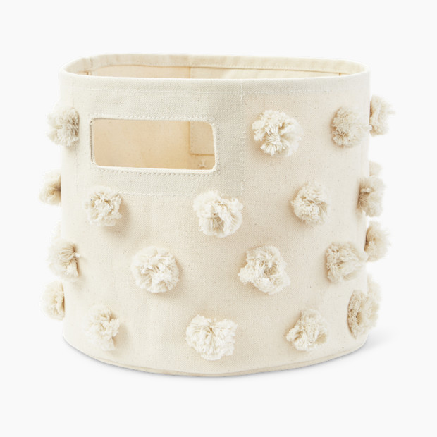 Pehr Pom Pom Storage Pint in Natural | 100% Cotton | Babylist