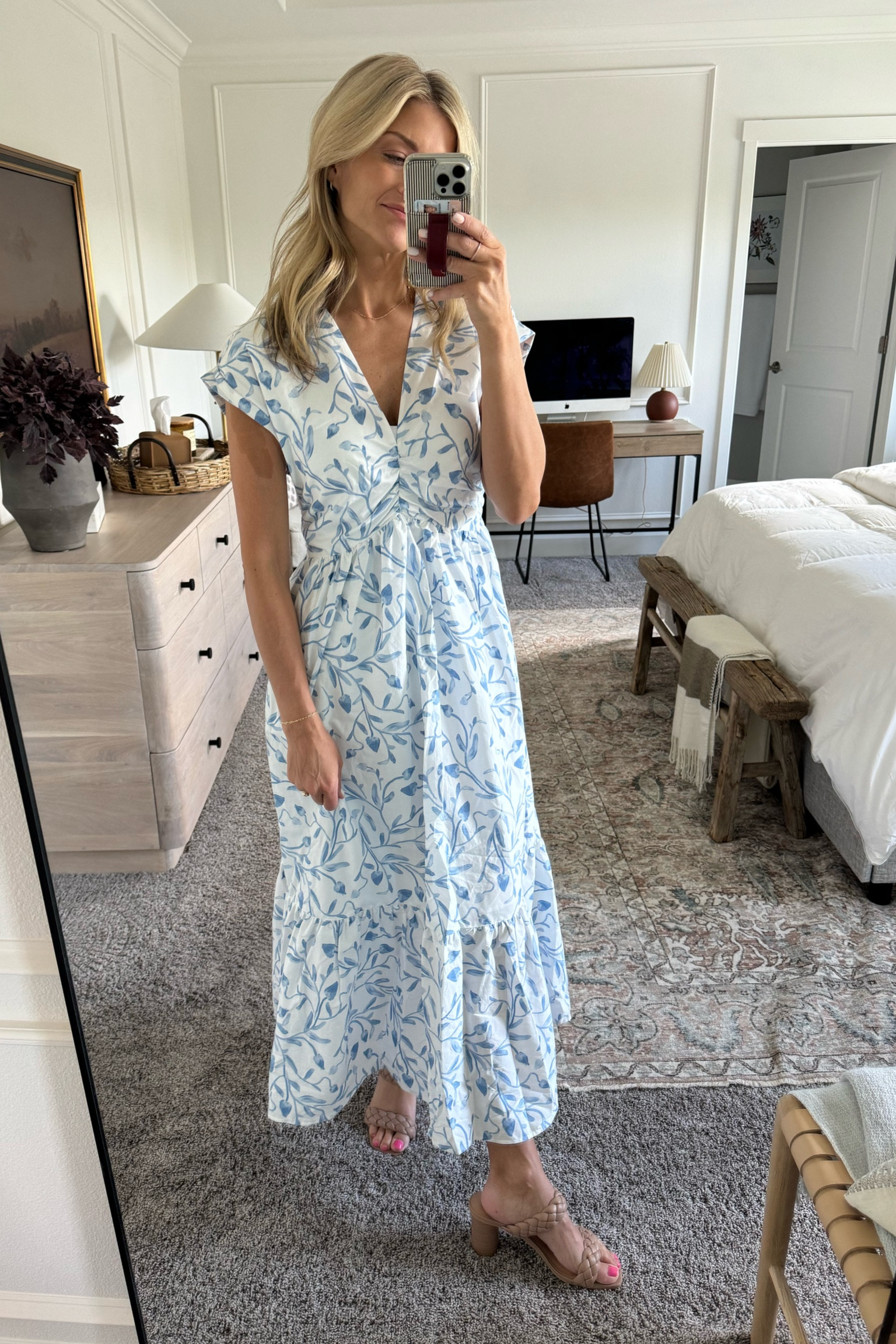 Loving this dress for Mother’s Day into the summer! Beautiful blue and white floral fabric! I got my tts small.



#LTKfindsunder100 #LTKSeasonal #LTKstyletip