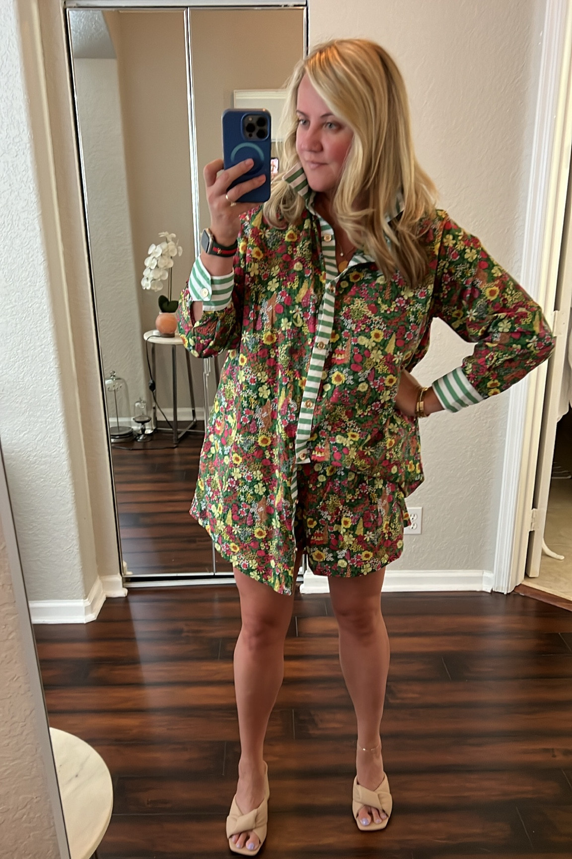 Buru Shirtdress with Buru Everyday shorts to make a matching set. Block heels are open edit from Nordstrom

#LTKtravel #LTKstyletip #LTKshoecrush