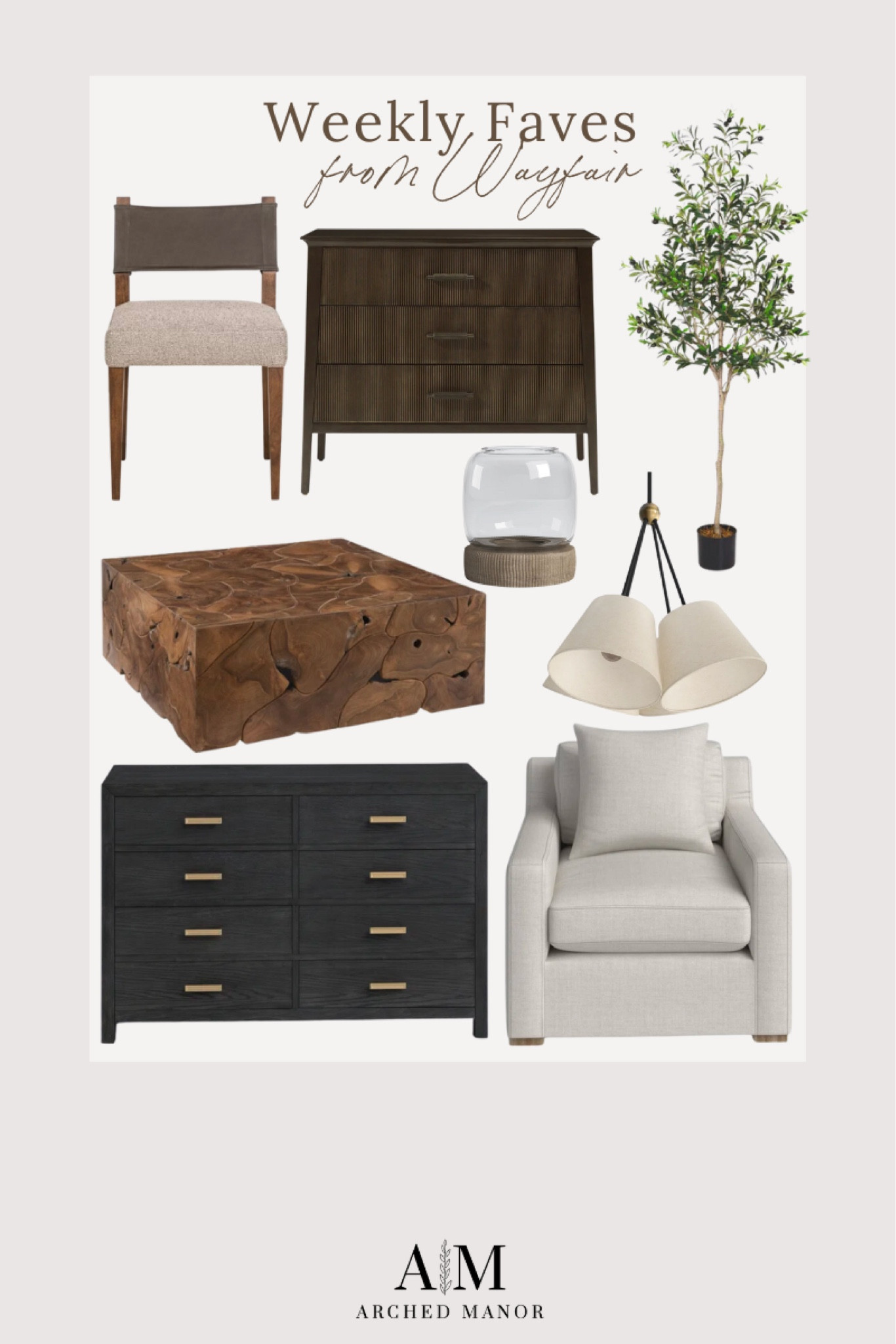 Wayfair weekly faves

Home  Home decor  Home finds  Weekly faves  Furniture  Dining chair  Dresser  Faux tree  Lighting  Accent chair  Lantern  Wooden  Bedroom  Living roomm

#LTKSeasonal #LTKhome