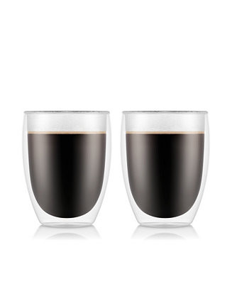 Pavina Set of 2 Double Walled 12 Oz. Glasses | Macy's