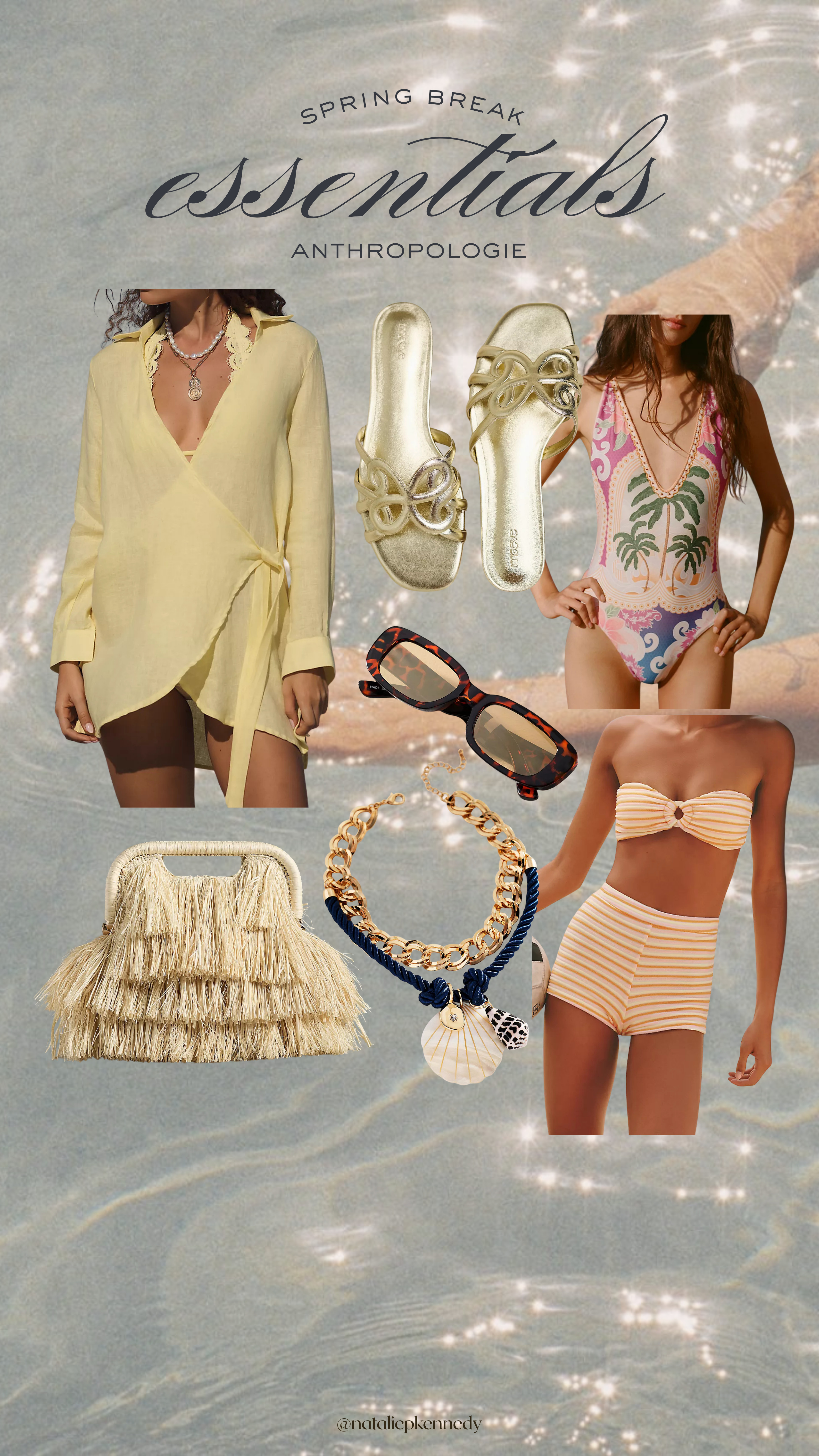 Anthropologie spring break essentials 

 #LTKSeasonal #LTKSwim #LTKTravel
