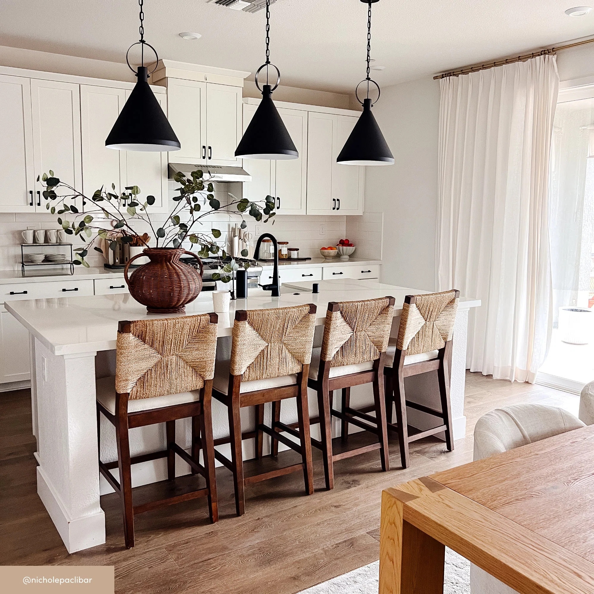 Constanze Upholstered Counter Stool with Solid Wood Frame | Wayfair North America