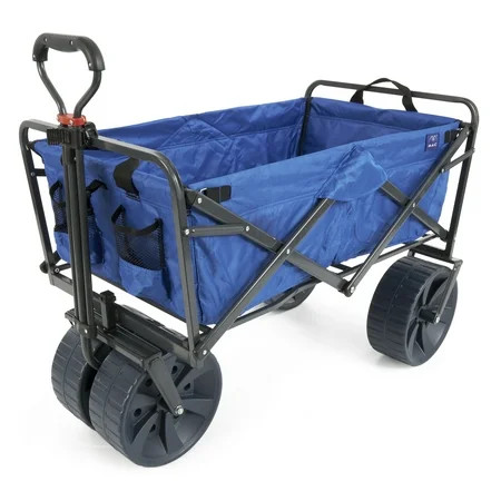 Mac Sports Collapsible Folding All Terrain Outdoor Beach Utility Wagon Cart | Walmart (US)