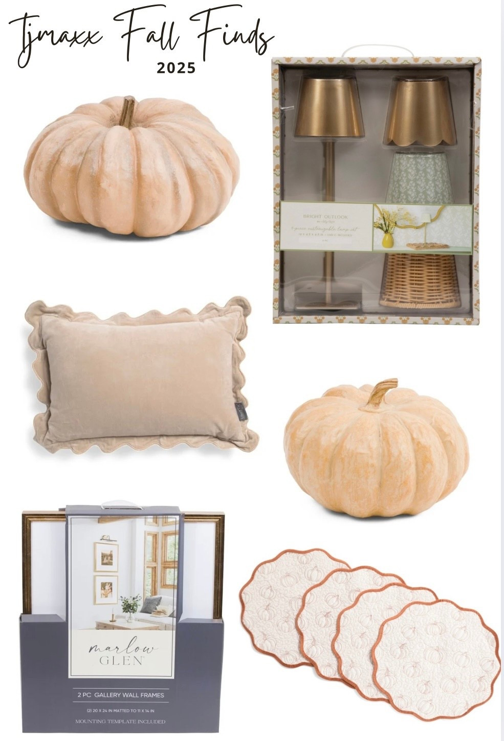 Tjmaxx Fall Finds 2025

#LTKHome #LTKSeasonal