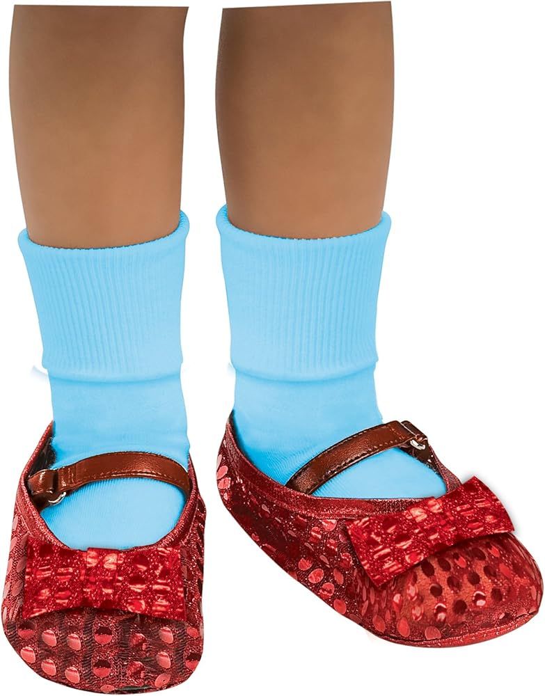 The Wizard Of Oz Dorothy Costume Sequin Shoe Covers Child | Amazon (US)