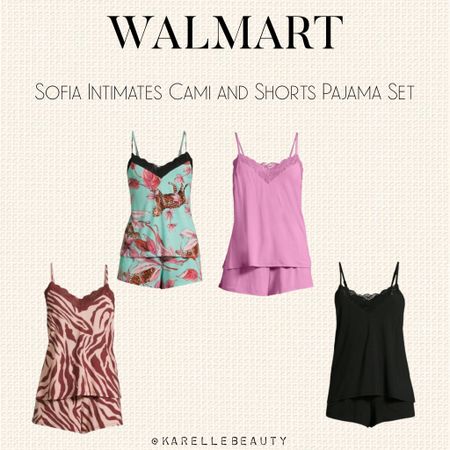 Walmart Sofia Intimates Cami and Shorts Pajama Set

#LTKPlusSize #LTKFindsUnder50 #LTKSeasonal
