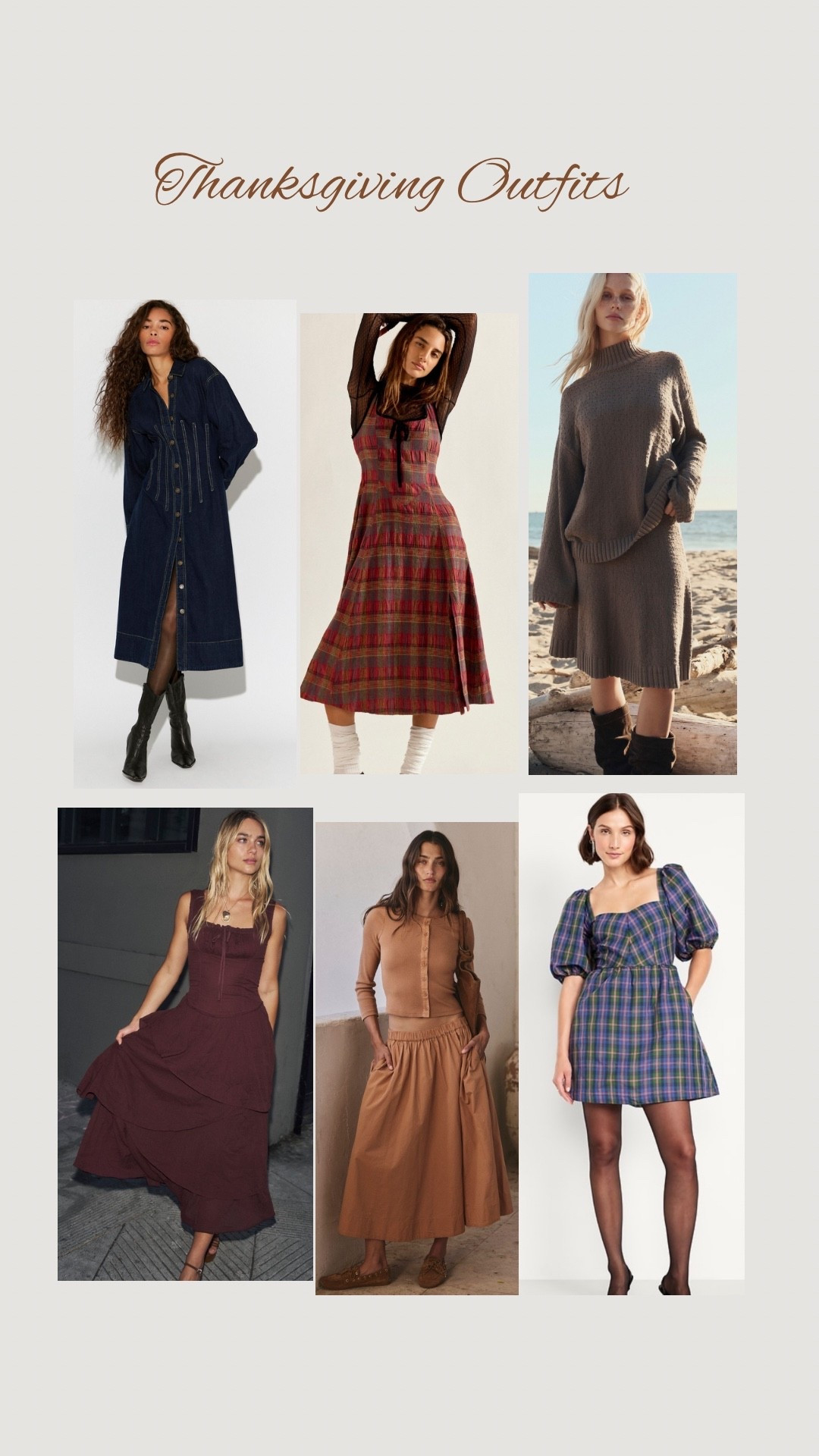 Fall into plaid and cozy for this holiday season! Thanksgiving outfits for her 

#LTKHoliday #LTKSeasonal #LTKU