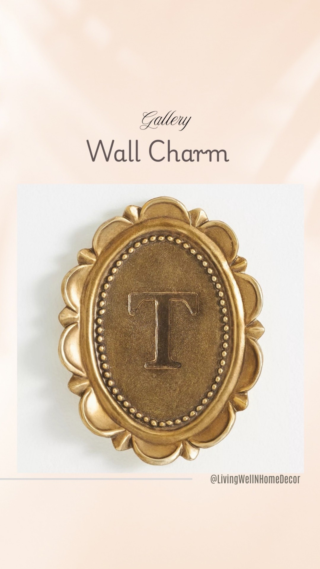 Inspired by historic wax seals, this wall monogram offers a personalized touch to your décor.
Found it on Anthropologie! 
Wall Art; Gallery Wall

#LTKStyleTip #LTKFindsUnder50 #LTKHome