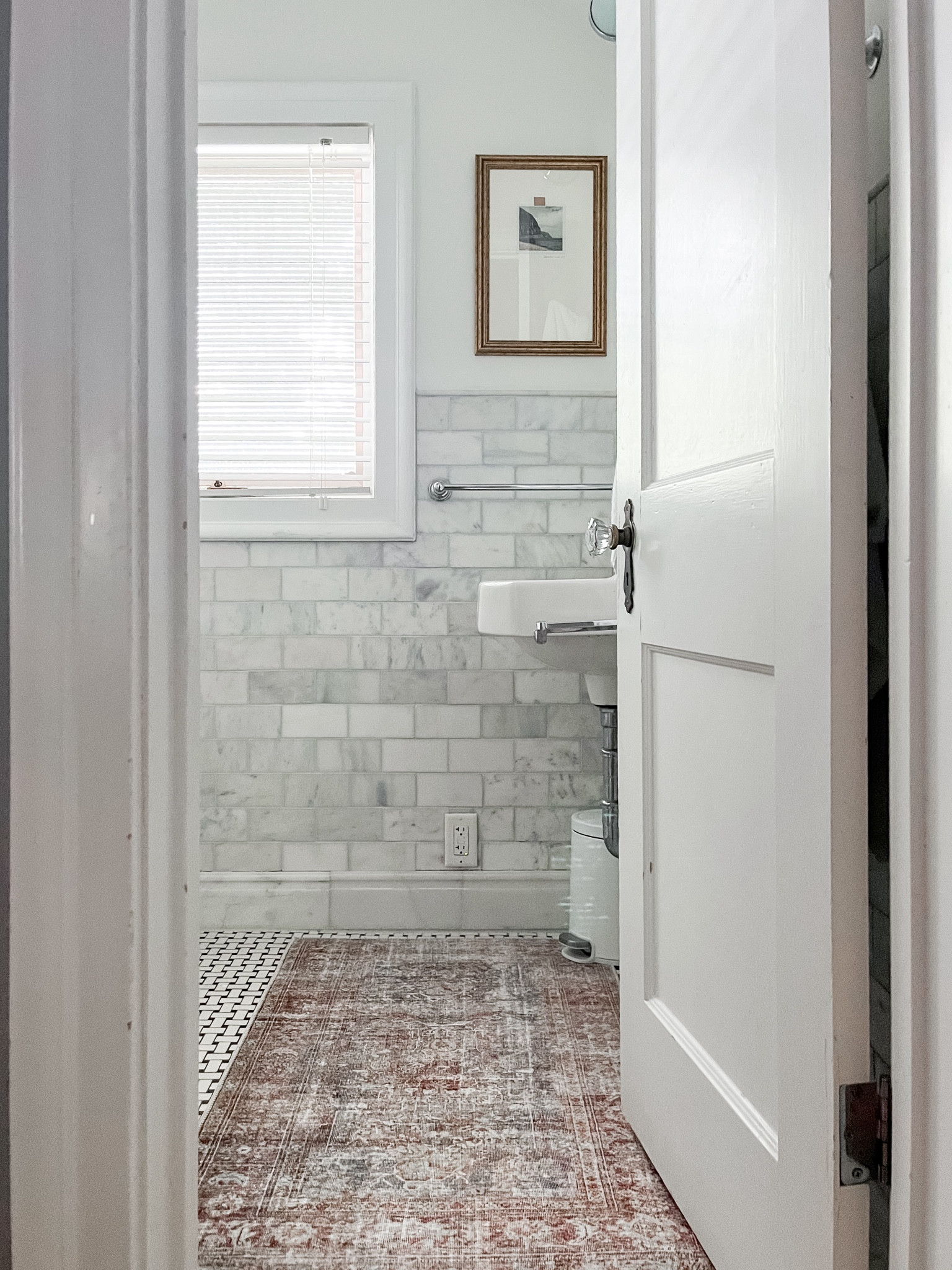 This rug was just what the bathroom was missing.

#LTKSaleAlert #LTKStyleTip #LTKHome