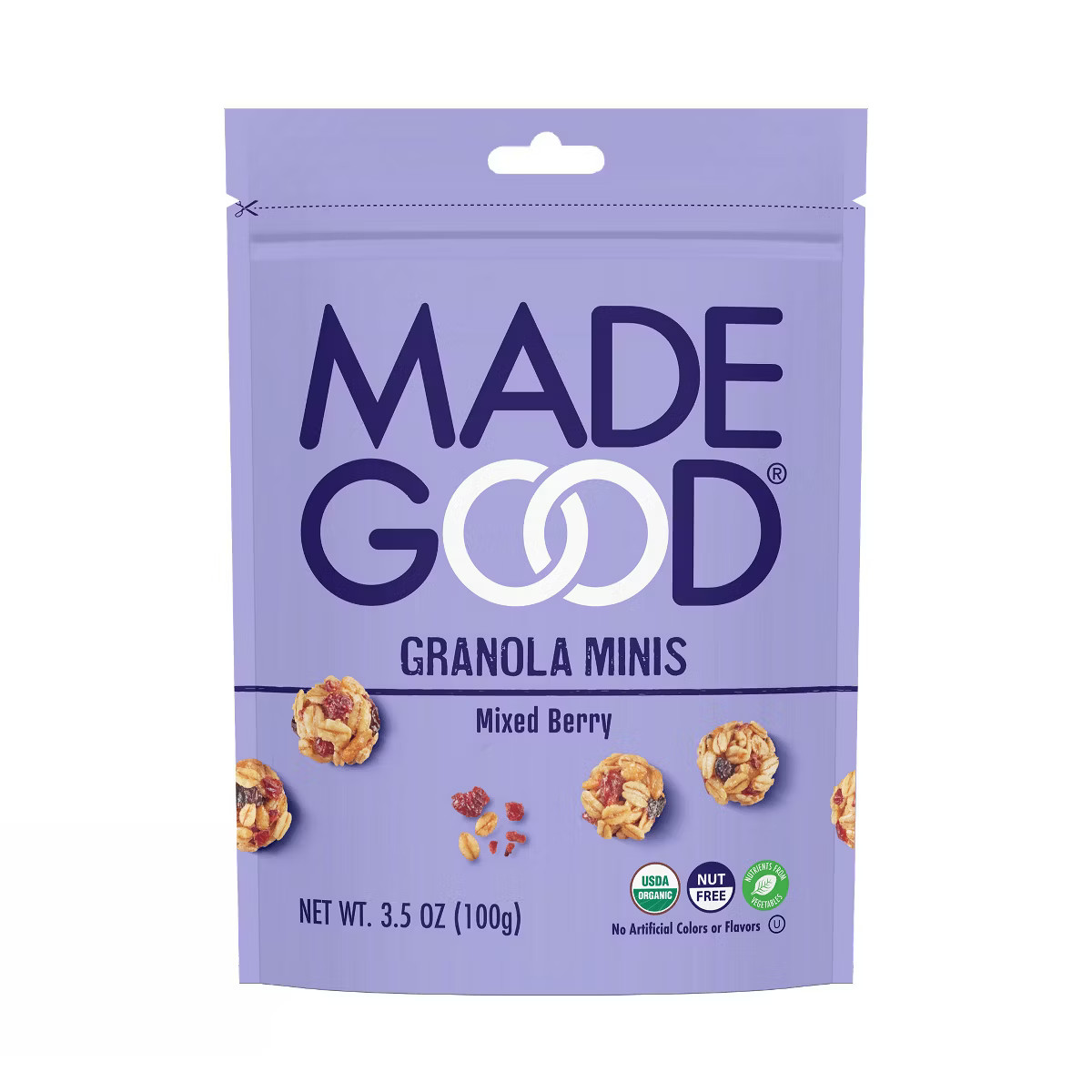 MadeGood Mixed Berry Granola Minis - 3.5oz | Target