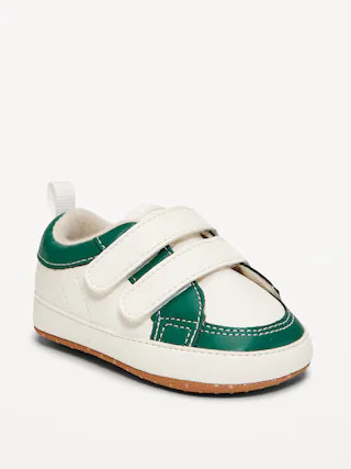 Double Secure-Strap Faux-Leather Sneakers for Baby | Old Navy (US)