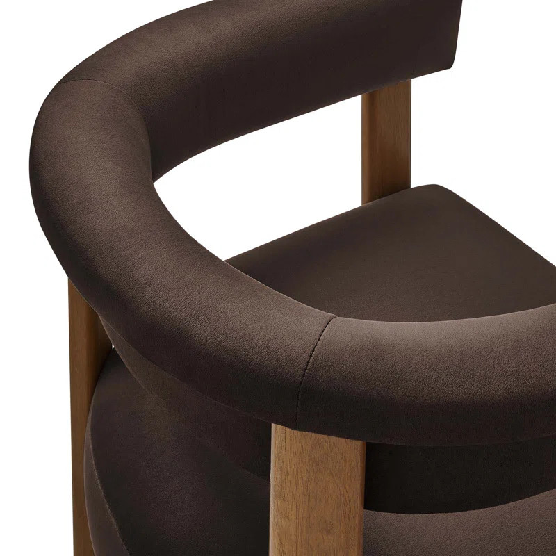 Modway Imogen Velvet Low Back Armchair (Set of 2) | Wayfair North America
