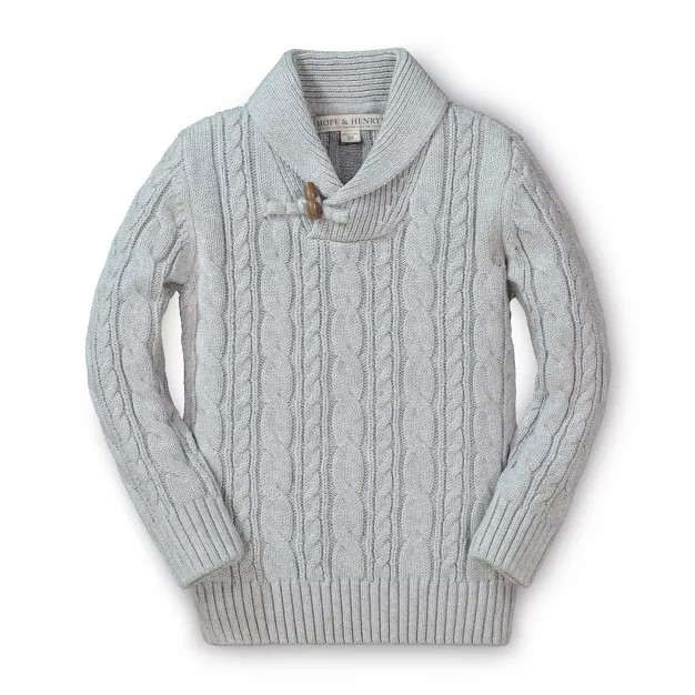 Hope & Henry Boys' Shawl Collar Sweater, Infant | Target