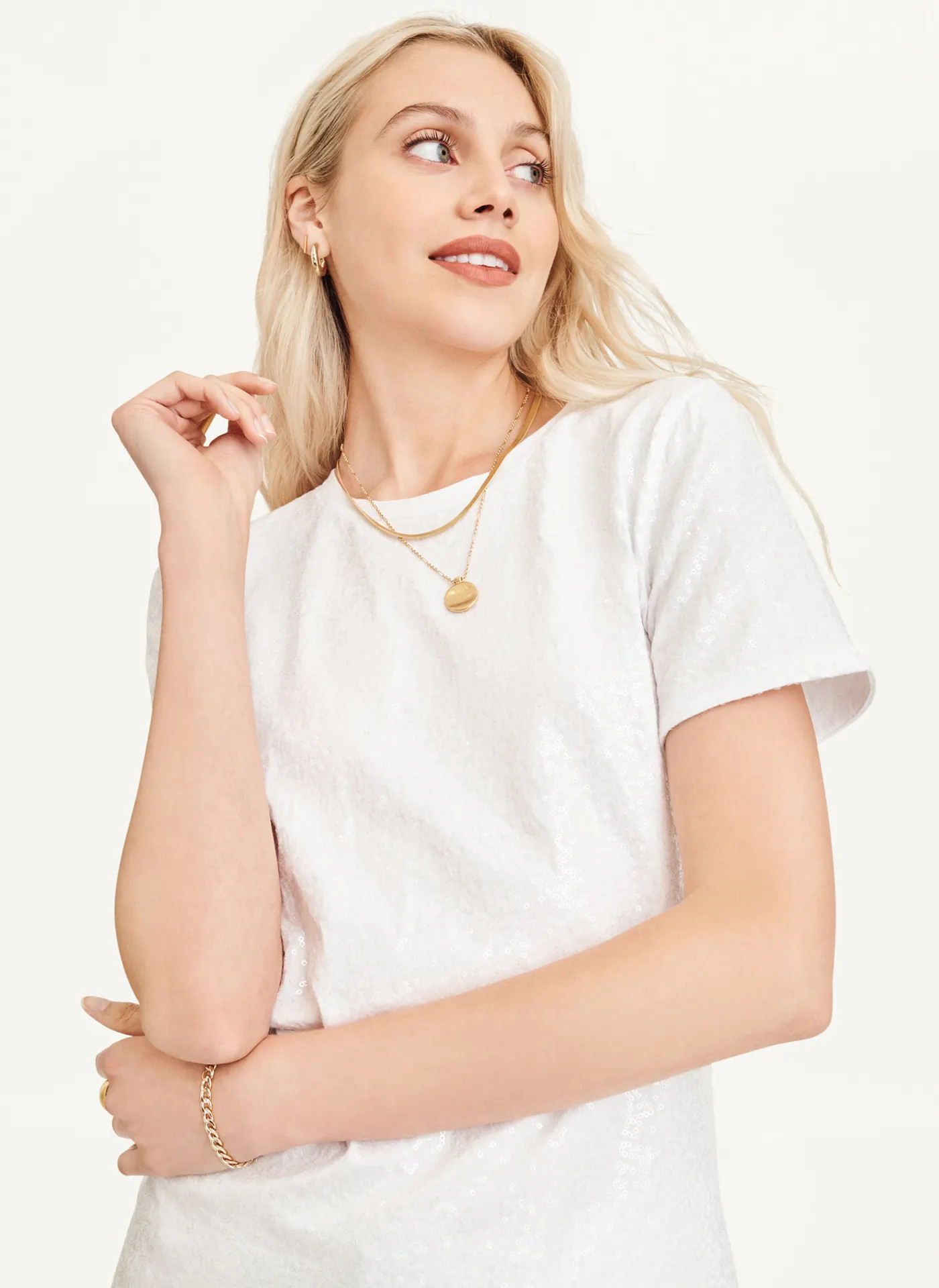 Sequined Tee - DKNY | DKNY