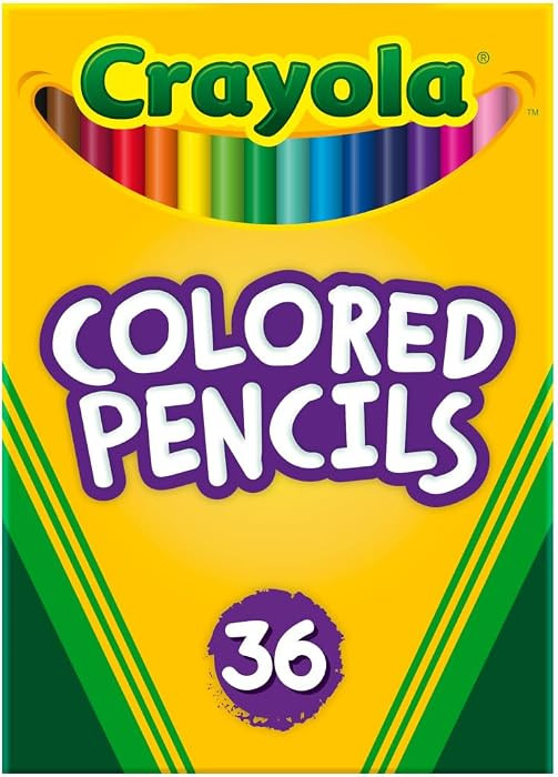 Crayola Colored Pencils (36ct), Teacher School Supplies for Kids & Adults, Preschool Classroom Mu... | Amazon (US)