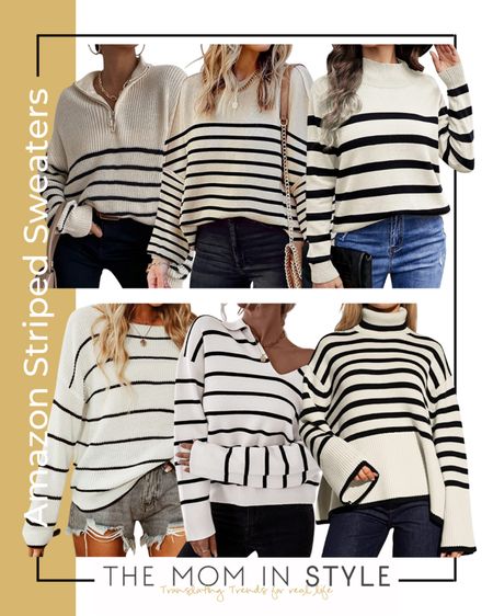 Amazon Striped Sweaters ❄️

affordable fashion // amazon fashion // amazon finds // amazon fashion finds // winter fashion // winter outfits // winter sweater

#LTKSeasonal #LTKstyletip #LTKunder50