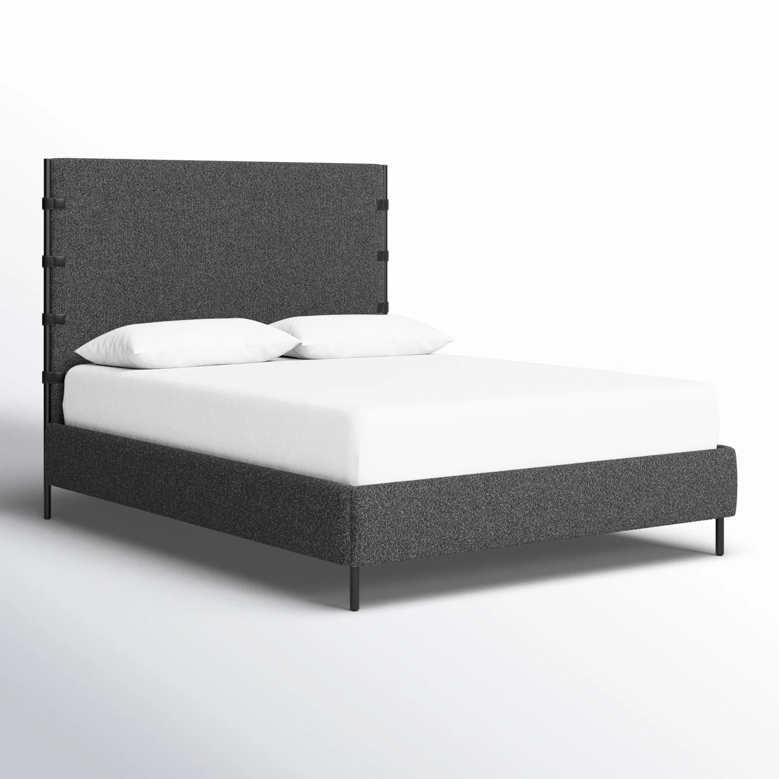 Elmfield Upholstered Metal Standard Bed | Wayfair North America