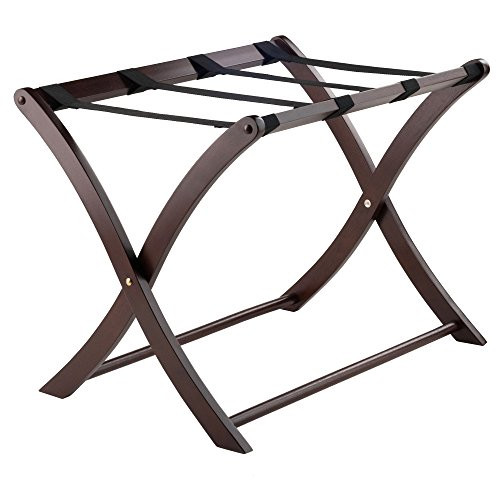 Winsome Scarlett Cappuccino Luggage Rack | Amazon (US)
