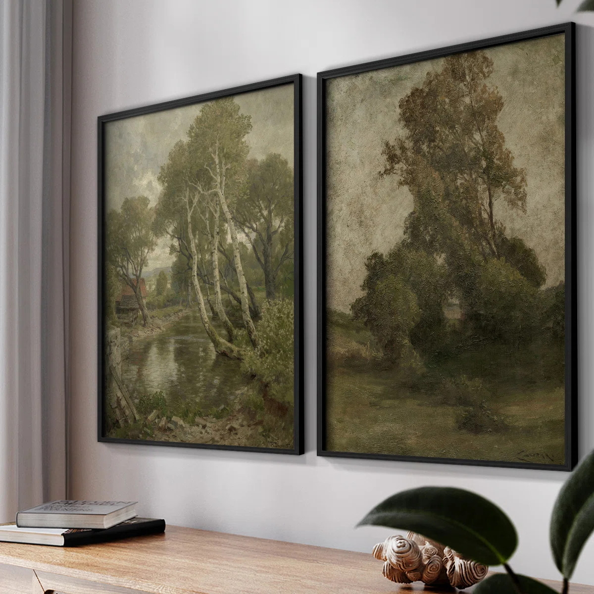 Winston Porter " Vintage Landscape XXVIII " 2 - Pieces on & Reviews | Wayfair | Wayfair North America