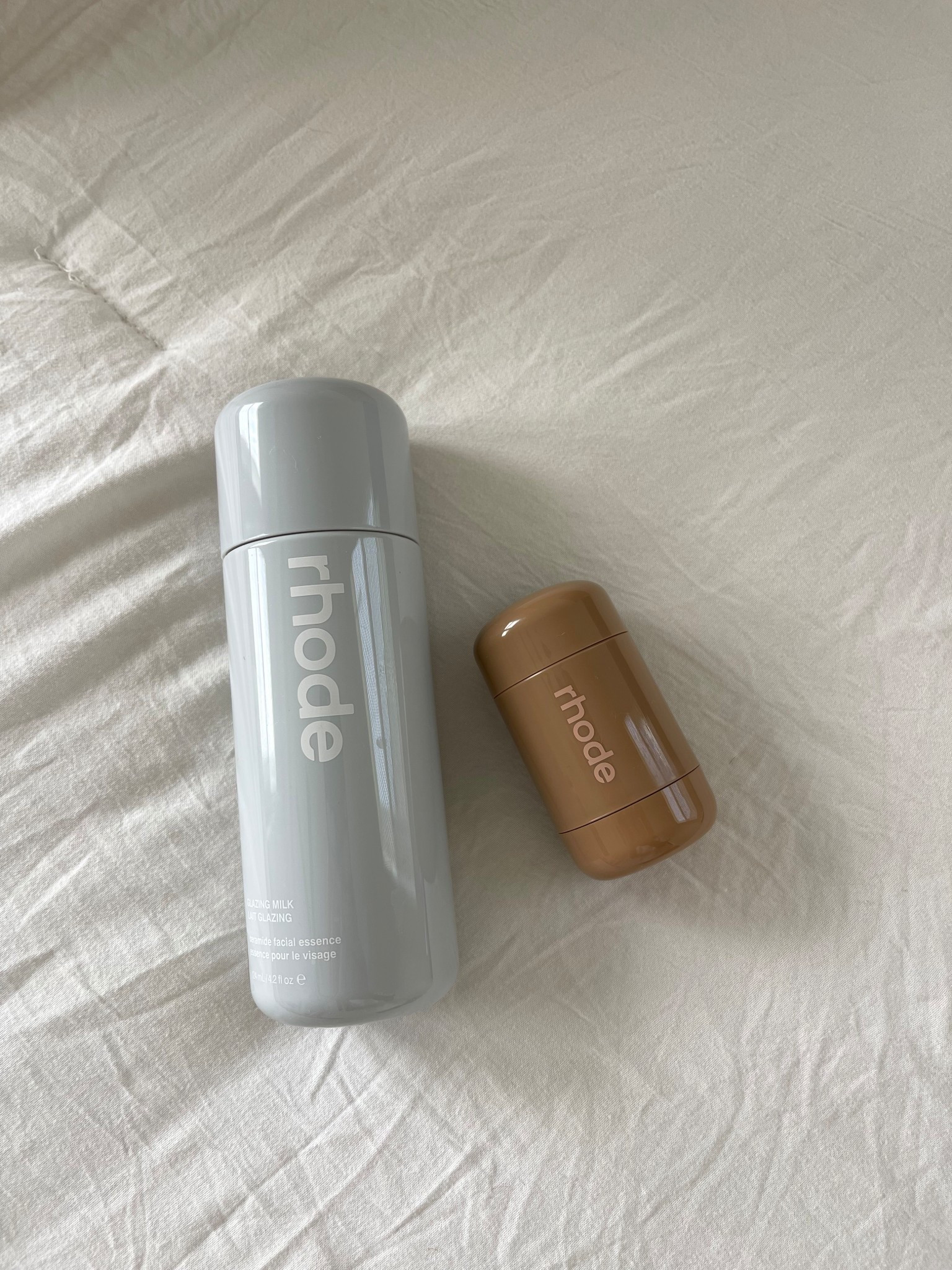 new rhode purchases! so excited to add these to my makeup and skincare routines. my blush is in the shade freckle!

#LTKSeasonal #LTKBeauty #LTKFindsUnder100