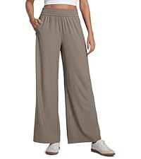 CRZ YOGA Lightweight Drapey Wide Leg Casual Pants for Women 30" - Flowy Travel Work Loose Fit Sum... | Amazon (US)