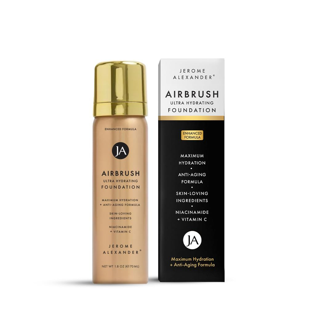 Jerome Alexander Airbrush Foundation Ultra Hydrating - Warm Medium | Amazon (US)