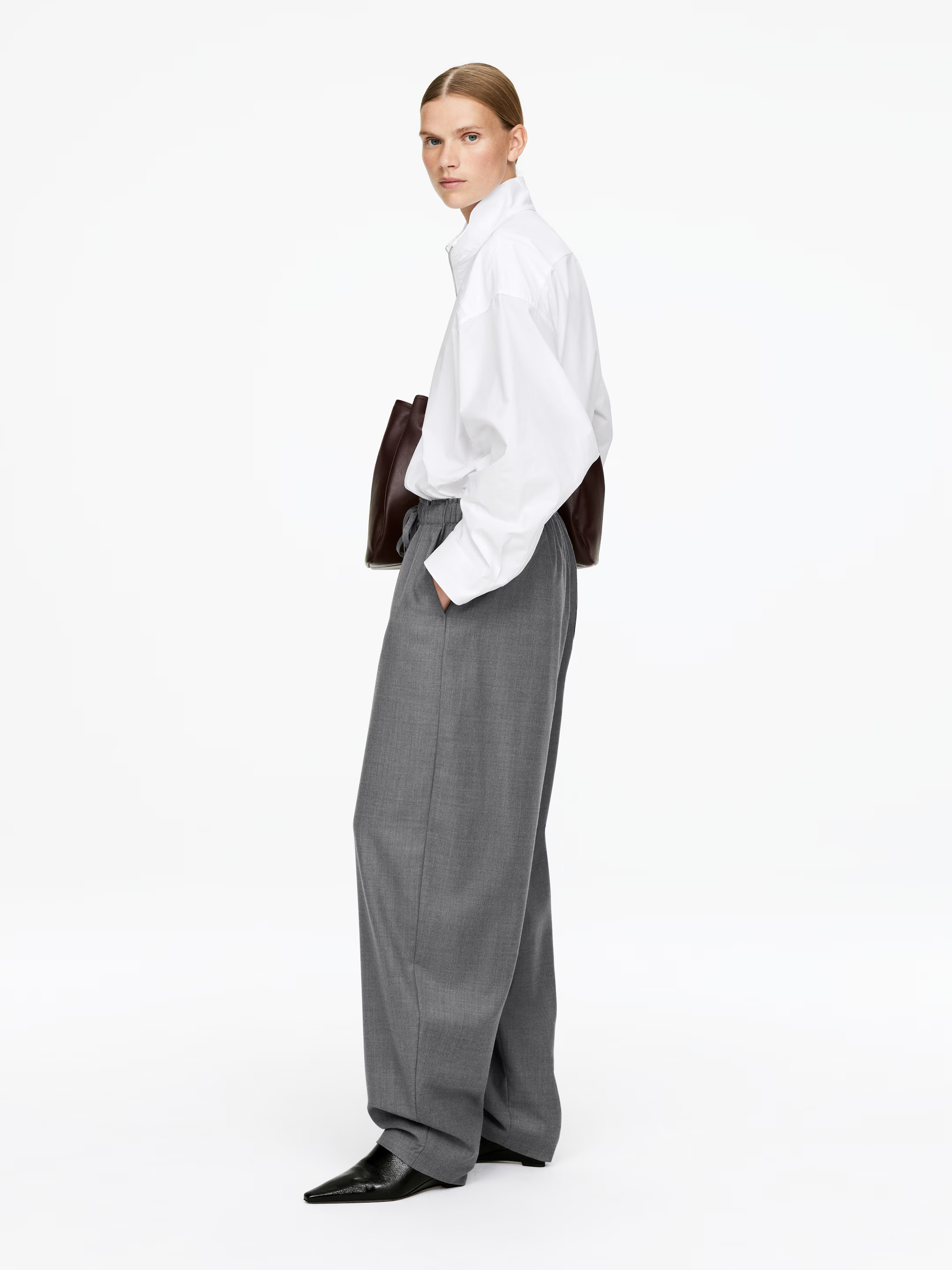 Flanellhose mit Kordelzug | H&M (DE, AT, CH, NL, FI)
