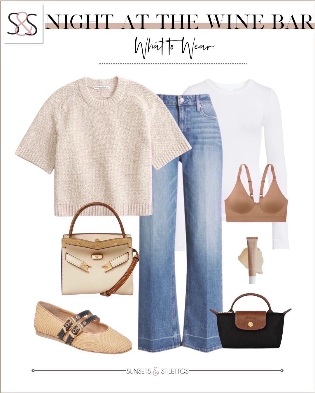 A sweater tee with jeans is a great spring outfit for when you want to dress polished but still be comfy. Mary Jane flats and a neutral bag make this outfit perfect for work!

Sunsets and Stilettos, workwear, spring into summer

#LTKOver40 #LTKmomlife #LTKWorkwear