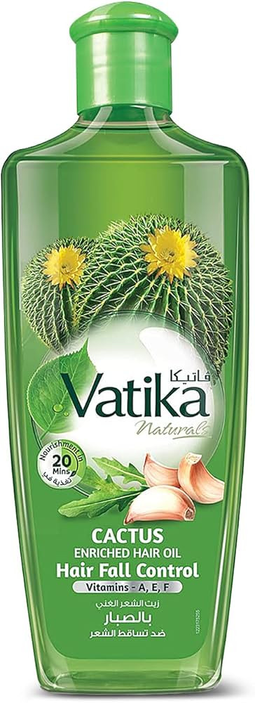 Dabur Vatika Naturals Enriched Hair Oil, Natural Moisturizing, Strengthening & Hair Oil Serum for... | Amazon (US)
