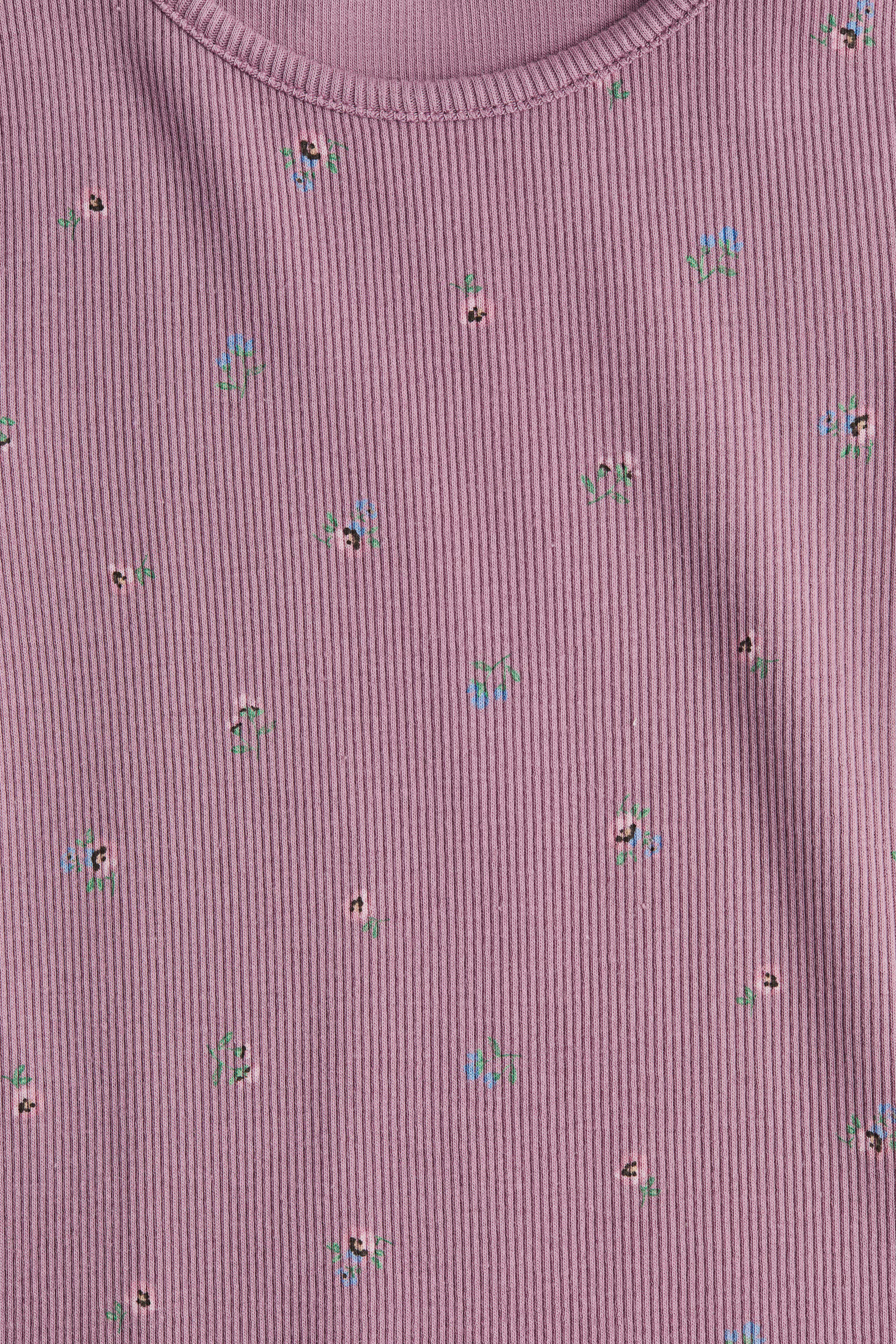 Ribbed Cotton Top | H&M (US + CA)