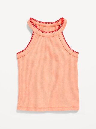 Fitted Halter Tank Top for Toddler Girls | Old Navy (US)