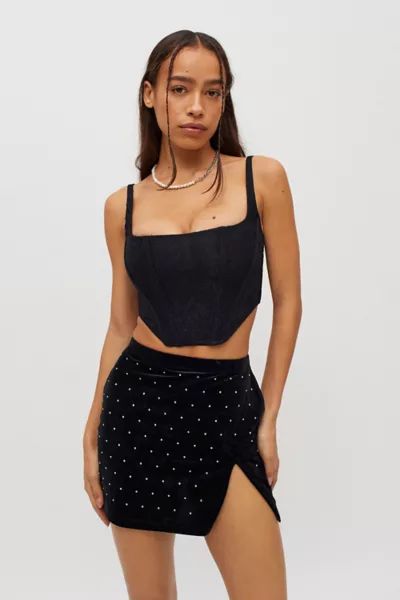 Motel Cheri Split Skirt | Urban Outfitters (US and RoW)