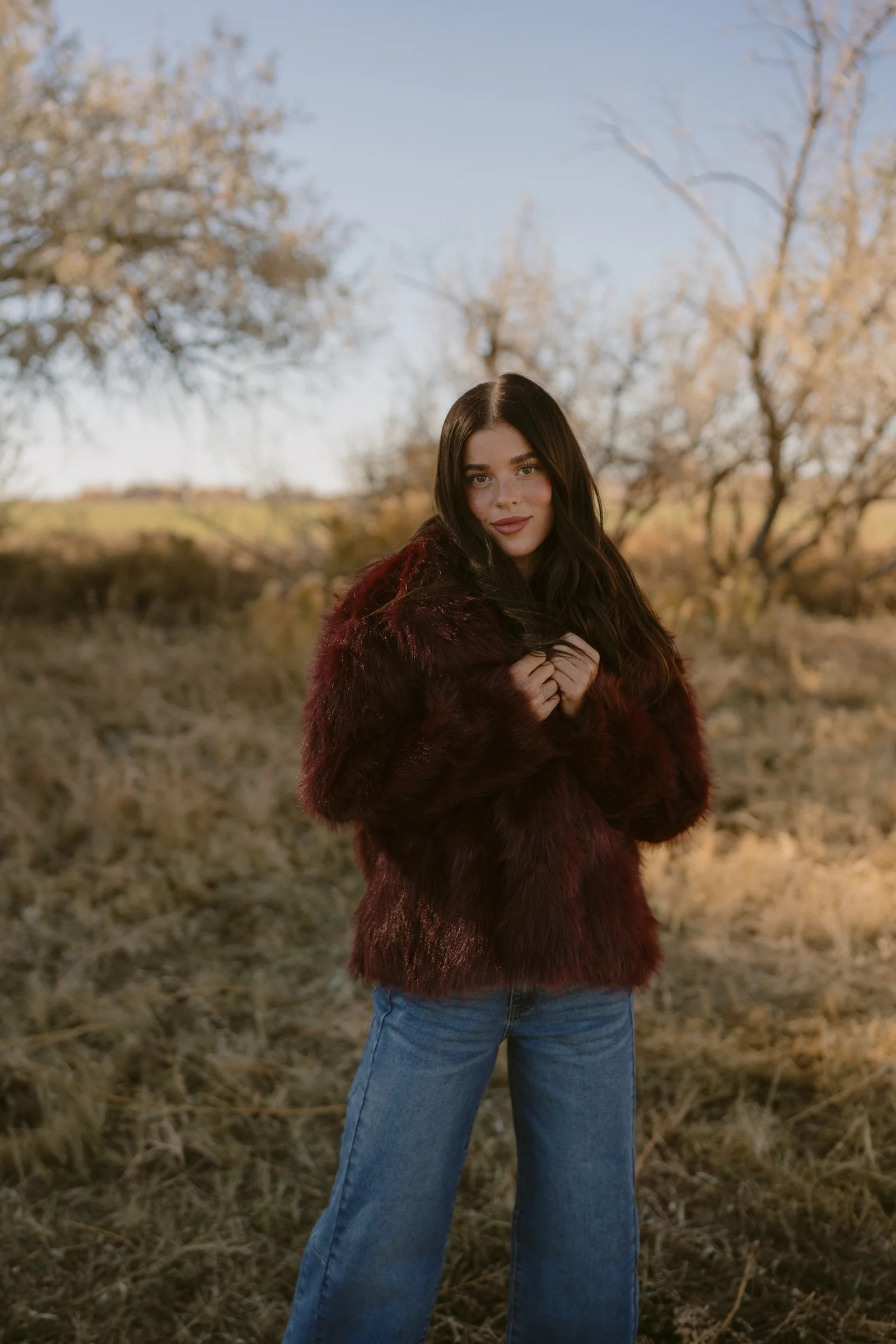 Katie Girl Fur Jacket | Goldie Lew Jewelry, LLC
