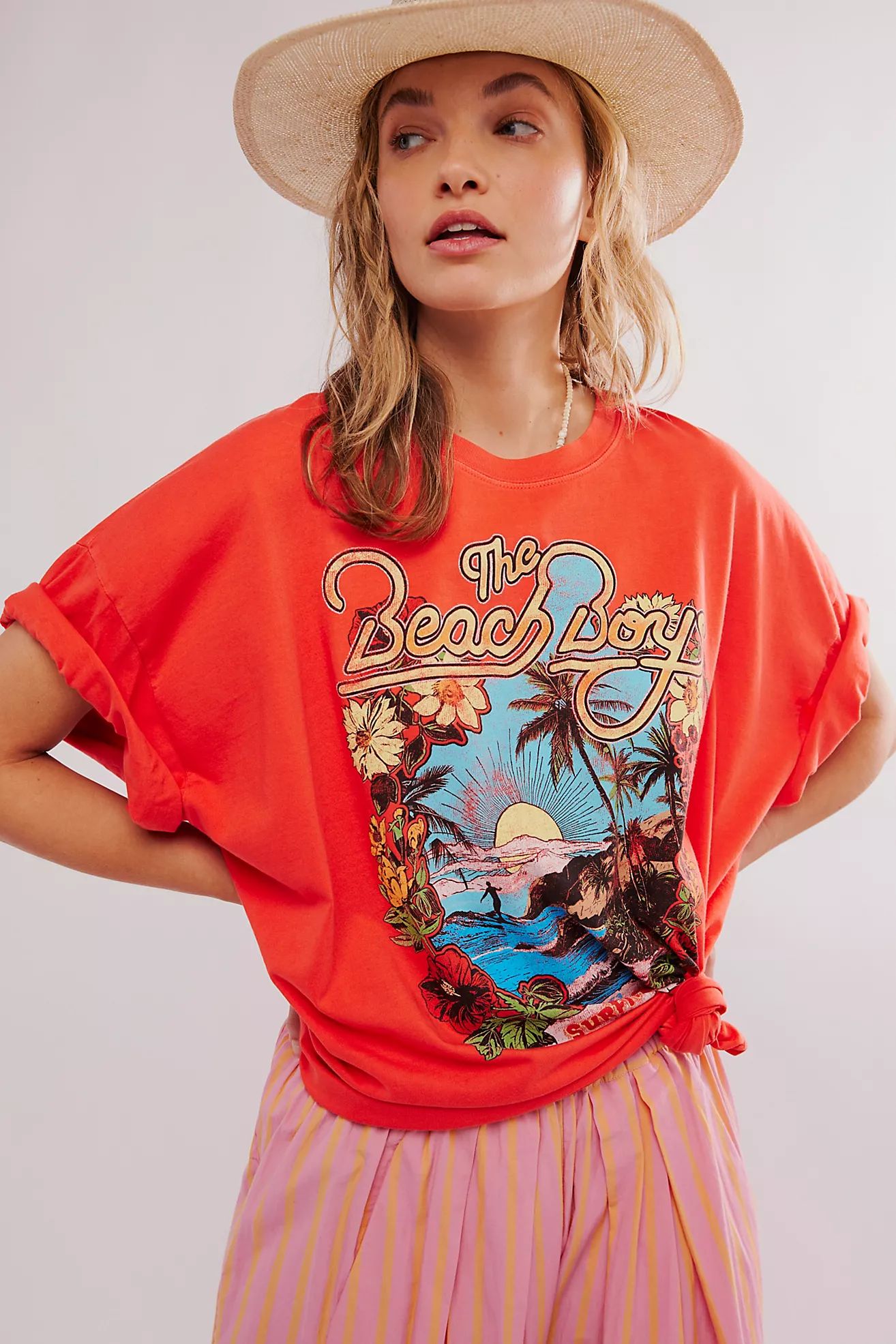 Daydreamer The Beach Boys Surfin' USA Tee | Free People (Global - UK&FR Excluded)
