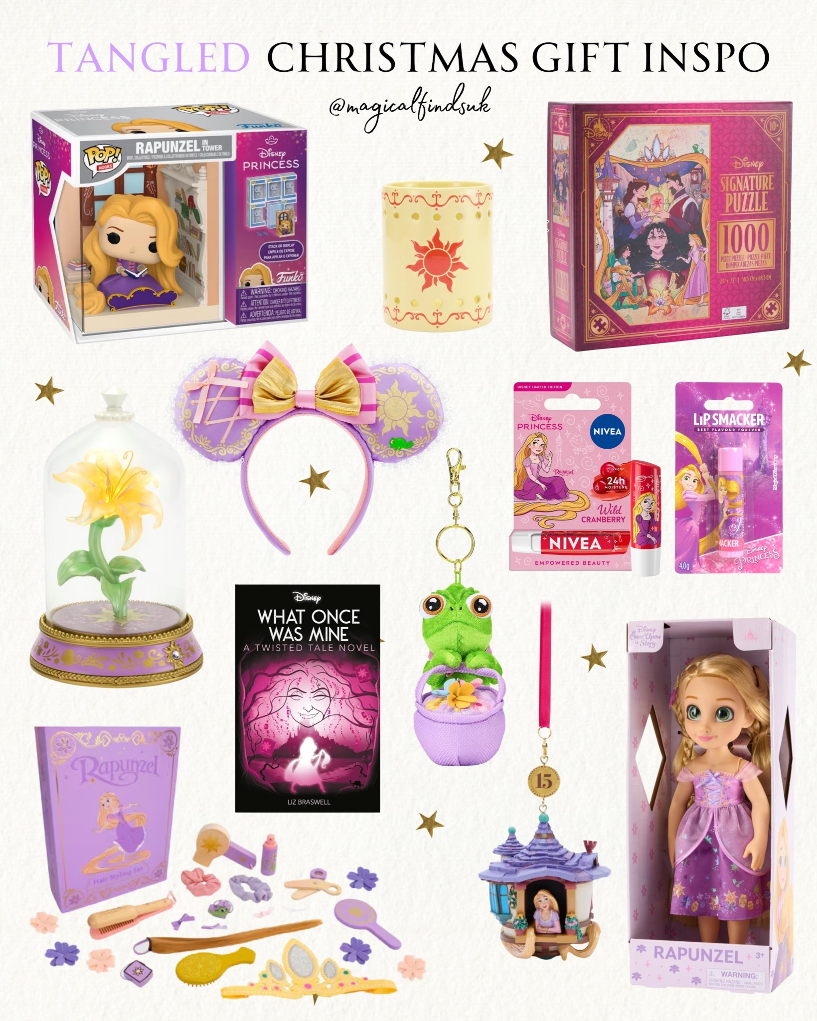 Tangled Disney Christmas gift inspo 💜🦎✨🎁

#LTKgiftguide #LTKfestive #LTKuk