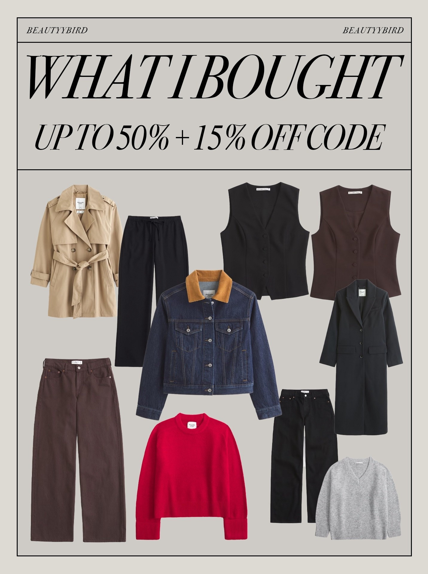 Use Code: CYBERAF for extra 15% OFF!!

#LTKSaleAlert #LTKCyberWeek #LTKGiftGuide