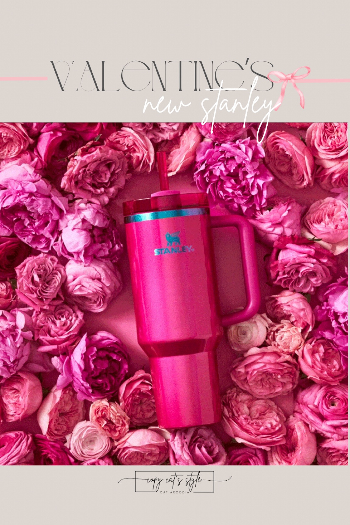 New Valentine’s Day Stanley Quencher in berry truffle color

#LTKFindsUnder50 #LTKHome #LTKSeasonal