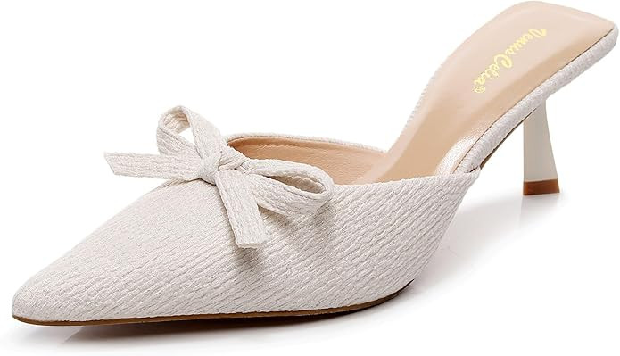 VenusCelia Women's Summer-Time Dress Pump Heeled Sandal | Amazon (US)