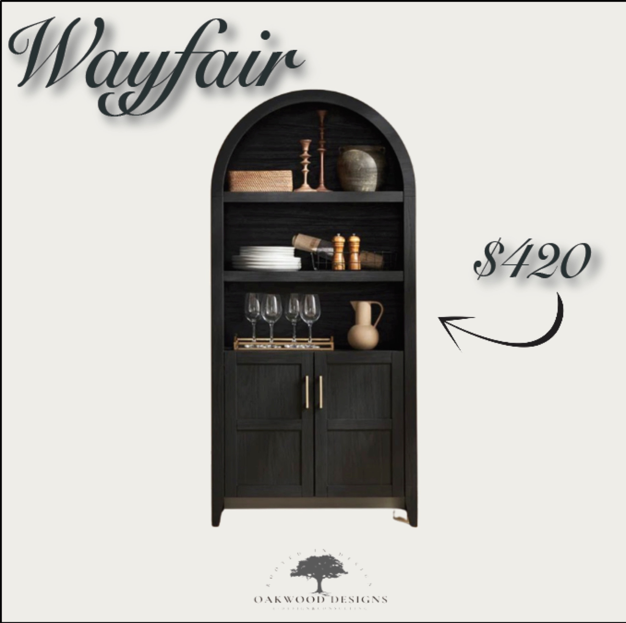 Arched Cabinet
.
.
.
.
.
#Wayfare #ArchedCabinet #TallCabinet #Cabinet #Bookshelf #Bookcase #ArchedBookcase #BlackFridayDeals #BlackFriday 

#LTKHome #LTKStyleTip #LTKSaleAlert