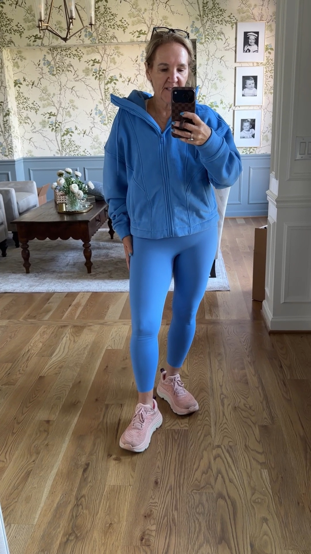 Post workout! Love this soft hoodie for after my runs. And you know I love the booty boost legging! Wearing a medium in both 

#LTKfitnessgoals #LTKActive #LTKOver40