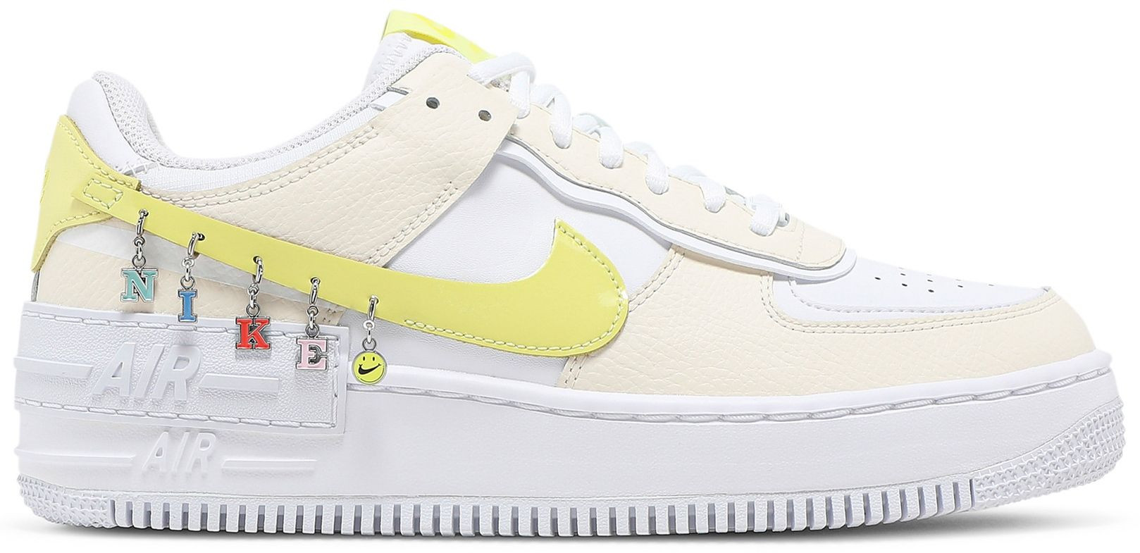 Wmns Air Force 1 Shadow SE 'Pale Ivory Light Zitron' | GOAT