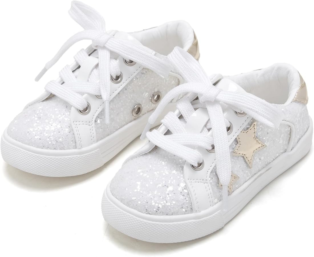 Kiderence Toddler Girls Sneakers Little Girls Running Sports Shoes(Toddler/Little Kids) | Amazon (US)
