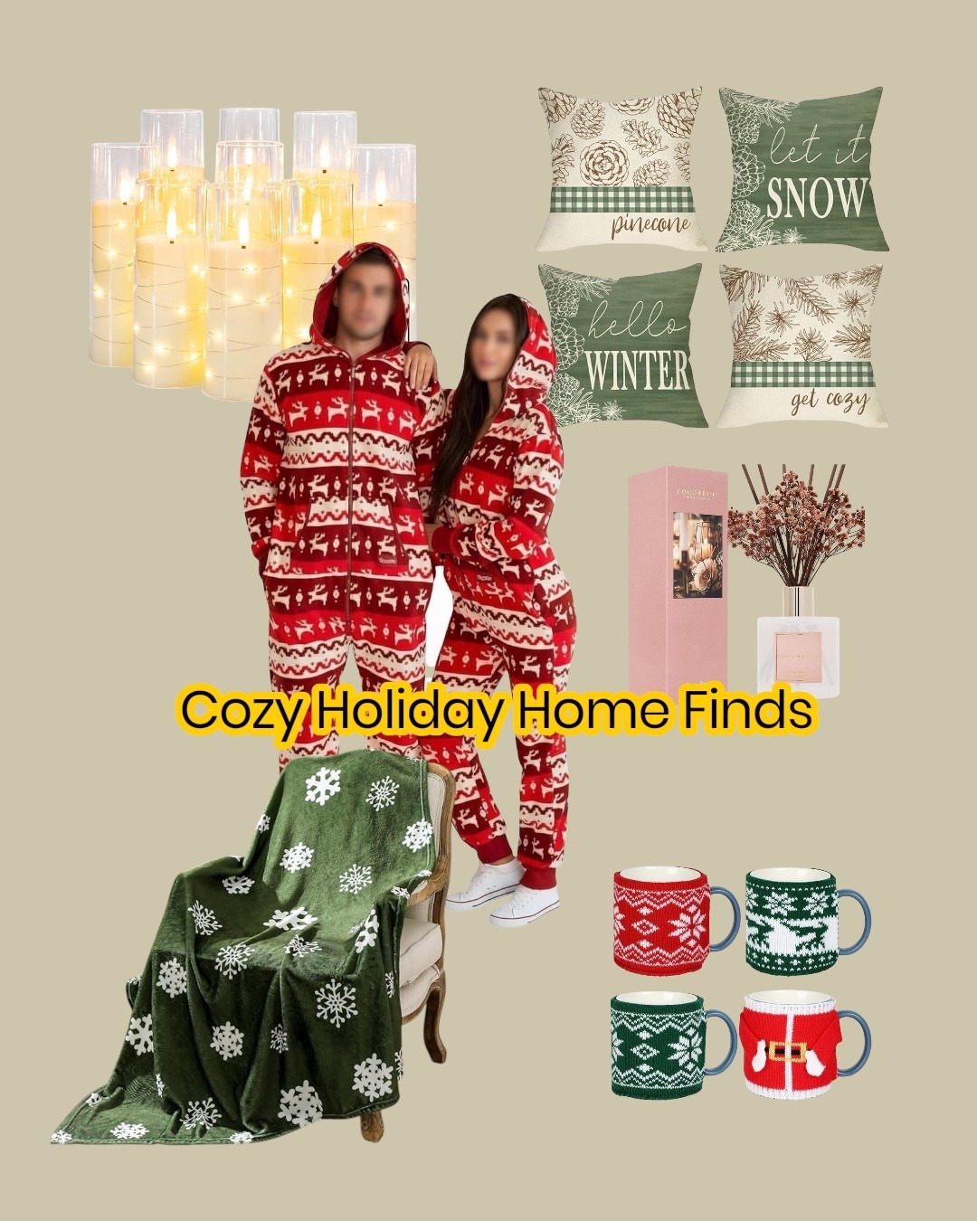 Amazon Holiday Gift Guide: Cozy Holiday Home Finds

#LTKGiftGuide #LTKHoliday