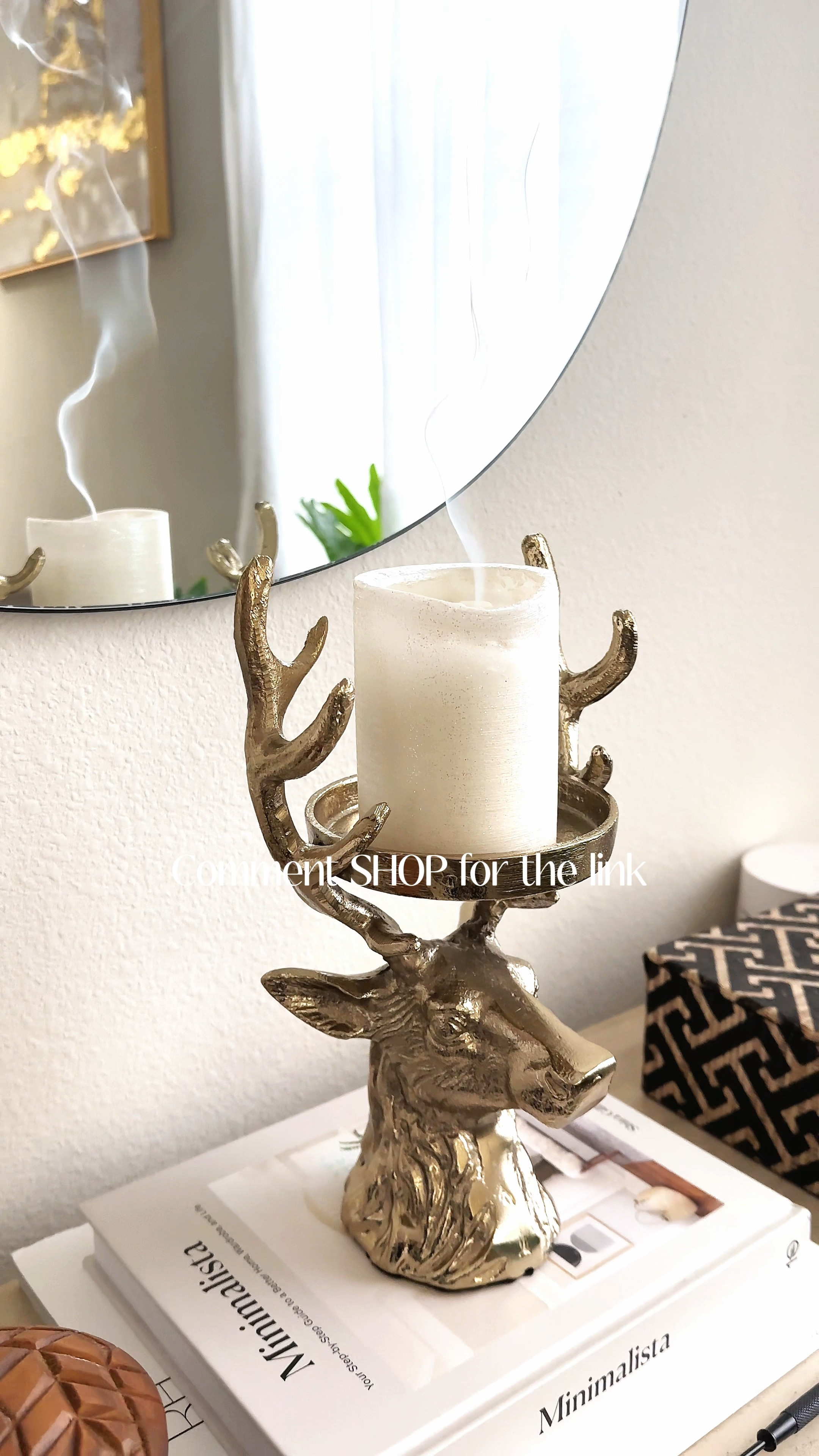 Christmas Finds - deer candle holder #walmart #christmasdecor

#LTKHoliday #LTKVideo #LTKSeasonal