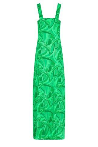 LTS Tall Green Swirl Print Maxi Dress | Long Tall Sally