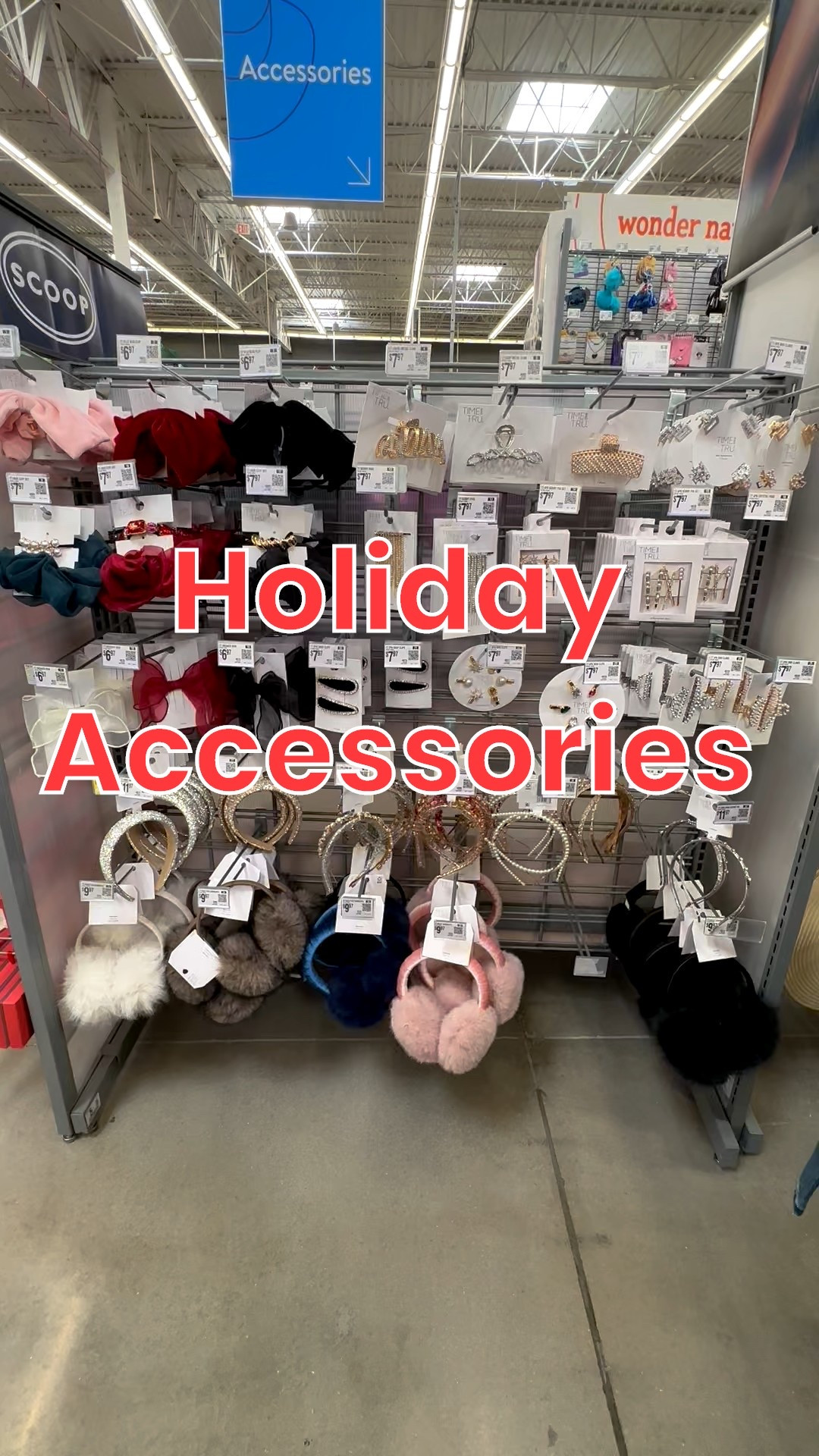 Walmart has all the holiday hair accessories and earmuffs for the season. 

Time and Tru Women's Velvet Earmuffs

Time and Tru Women's Rhinestone Fringe Bobby Pin Hair Clip

Time and Tru Women's Embellished Headband Set, 2-Pack

Time and Tru Women's Gold Tone Rhinestone Bobby Pin Set, 4

Time and Tru Women's Embellished Mini Hair Claw Clips, 4-Pack

Time and Tru Women's Embellished Hair Cuff and Scrunchie Set, 2-Piece

Time and Tru Women's Rhinestone and Pearlescent Bead Hair Claw Clip

Time and Tru Women's Embellished Velvet Snap Hair Clips, 2-Pack

Time and Tru Women's Pave Rhinestone Embellished Headband

Time and Tru Women's Faux Gemstone Embellished Mini Hair Clips, 6-Pack

Time and Tru Women's Rhinestone Headband Set, 2-Pack

Time and Tru Women's Velvet Bow Hair Claw Clip

#LTKFindsUnder50 #LTKBeauty #LTKHoliday