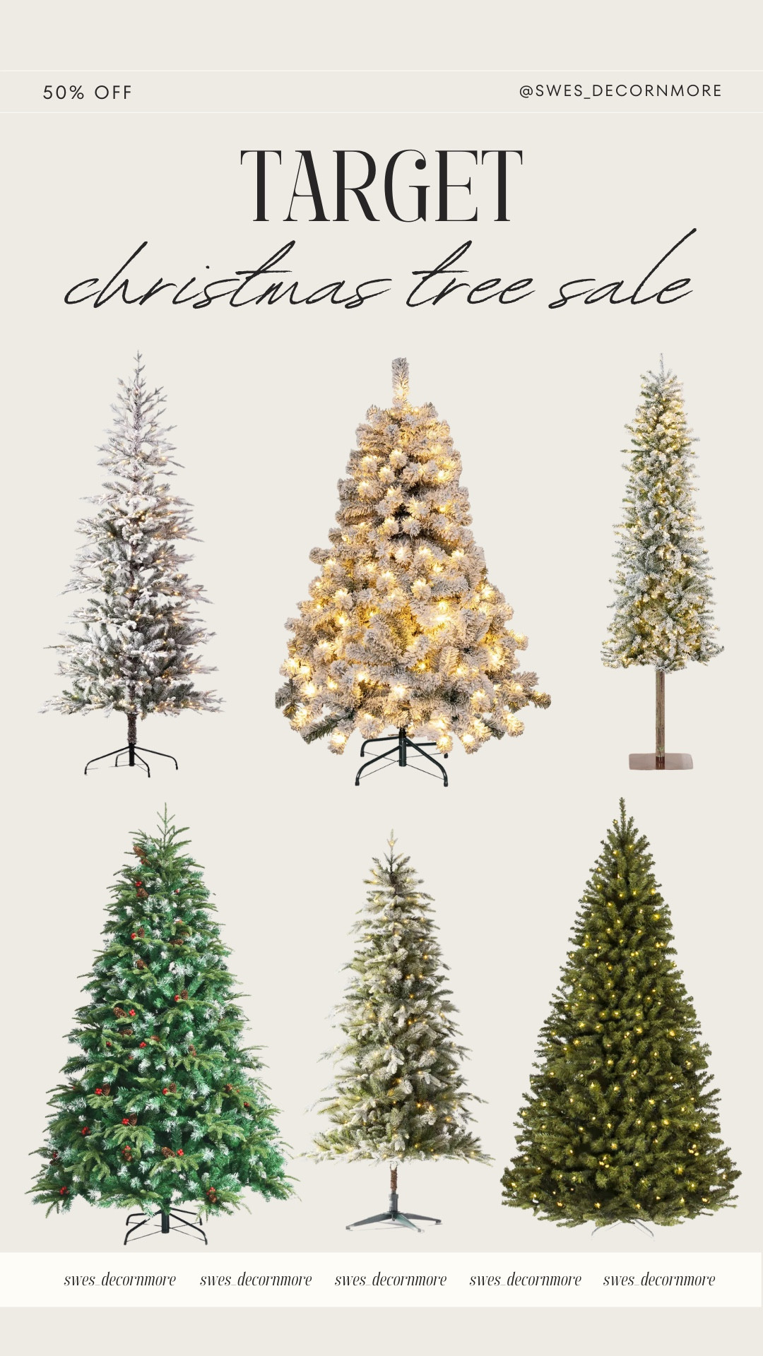 Deck the halls for less with Target’s Christmas tree sale! From traditional pines to pre-lit wonders, find the perfect tree to bring holiday cheer home.

#LTKCyberWeek #LTKSeasonal #LTKHoliday